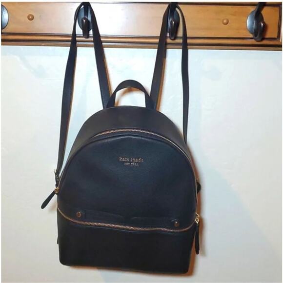 KATE SPADE NEW YORK Leather Backpack, MSRP $380 - Picture 6 of 16